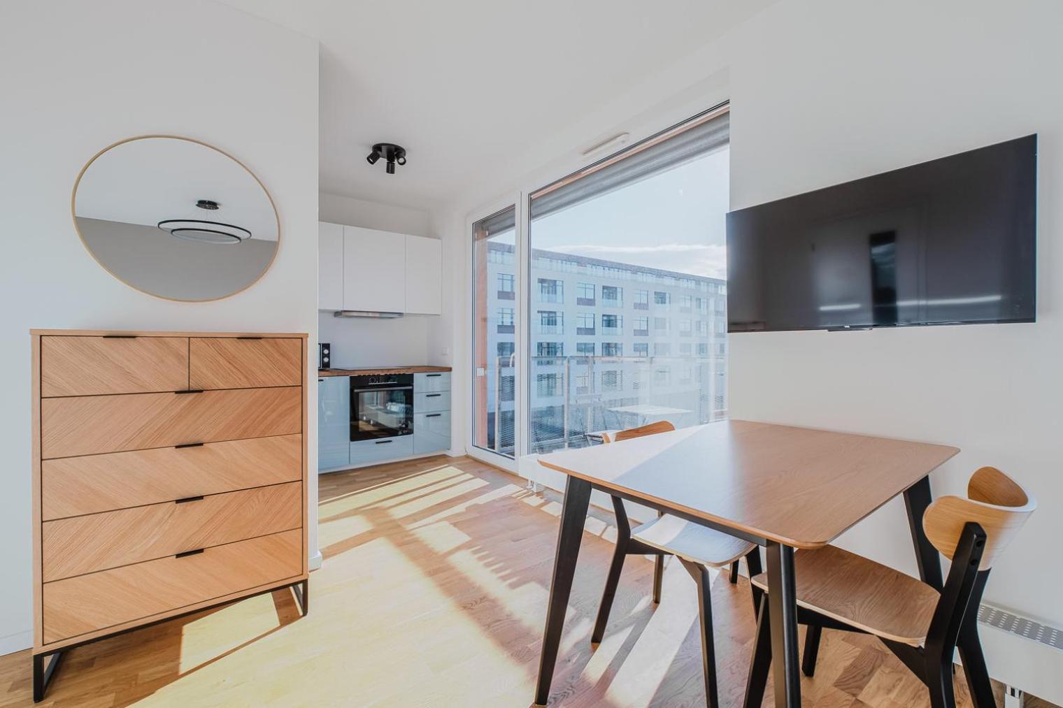Apartment Blueground Zizkov Furnished Park Prg-42